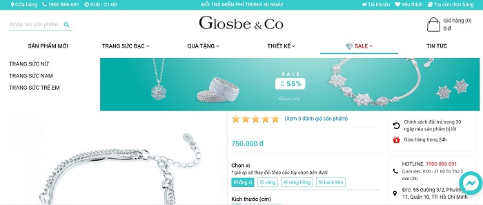 Glosbe & Co tự hào là xưởng gia công trang sức đảm bảo uy tín