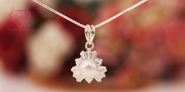 dây chuyền ngọc trai glosbe jewelry
