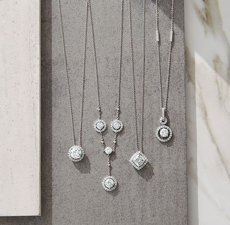 Dây chuyền kim cương