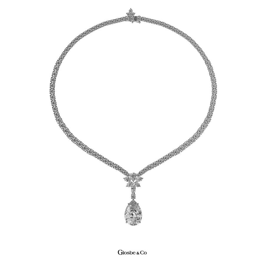 Dây chuyền kim cương Glosbe