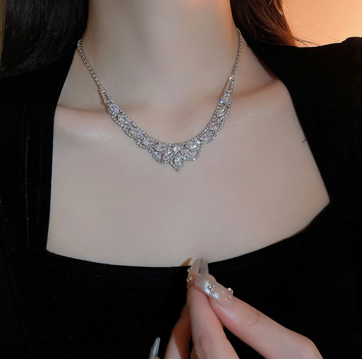 Chia sẻ kinh nghiệm chọn dây vòng cổ kim cương đẹp