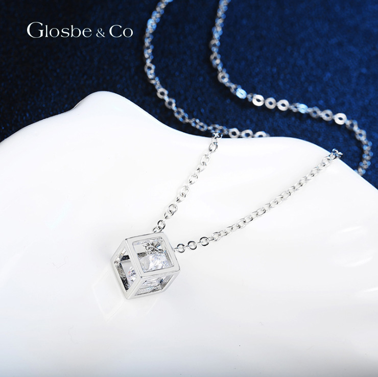 Dây chuyền nữ sang trọng Glosbe Design Cube 