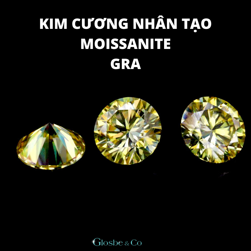 Kim cương Moissanite Vàng