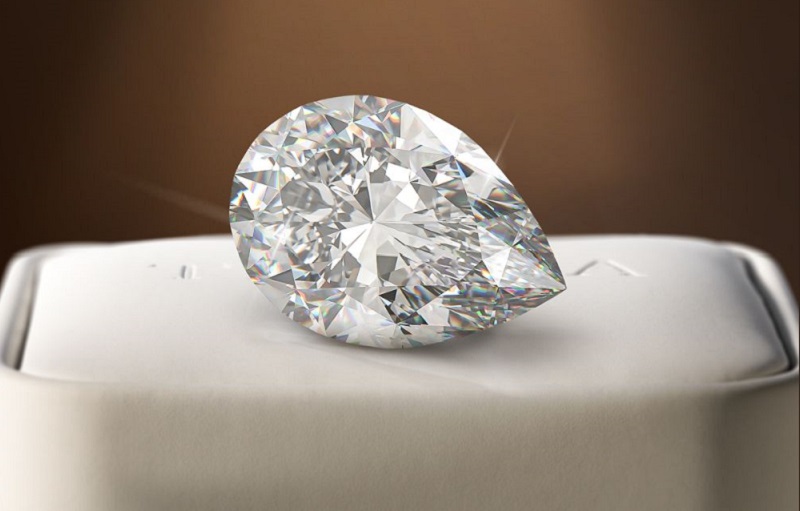 Mẫu kim cương hình giọt nước