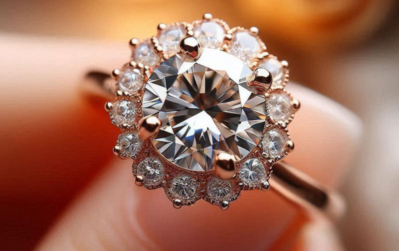 Mẫu kim cương hình tròn phổ biến