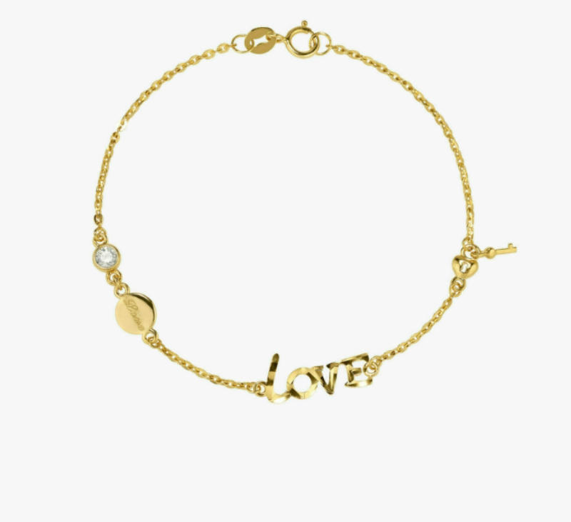 Lắc tay nữ vàng 18K dây mảnh tối giản