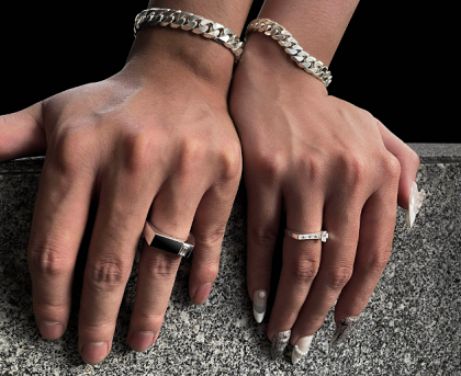 Nhẫn cưới thiết kế độc đáo, dành cho cặp đôi cá tính