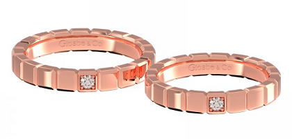 Nhẫn cưới Forever Love Diamond - sự kết hợp hoàn hảo giữa hiện đại và cổ điển