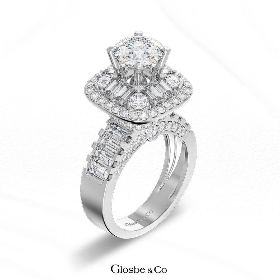 Nhẫn Kim Cương Moissanite