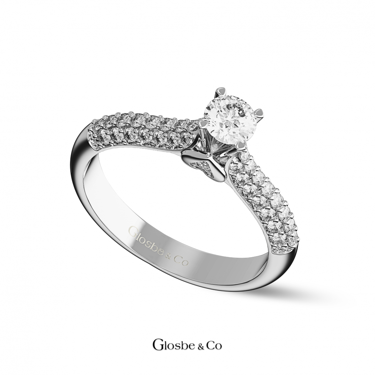 Nhẫn kim cương thiên nhiên nữ