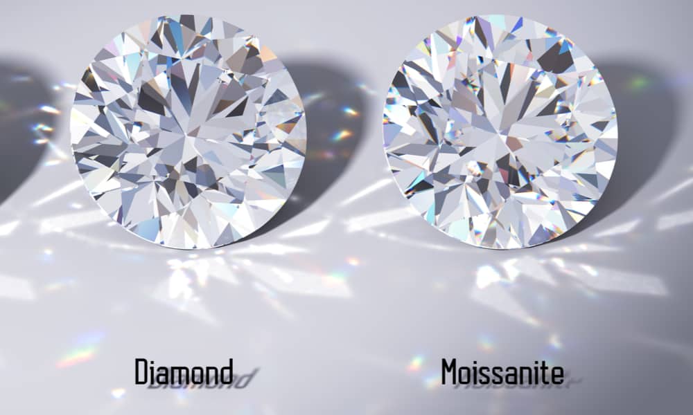 Phân biệt kim cương thiên nhiên và kim cương moissanite