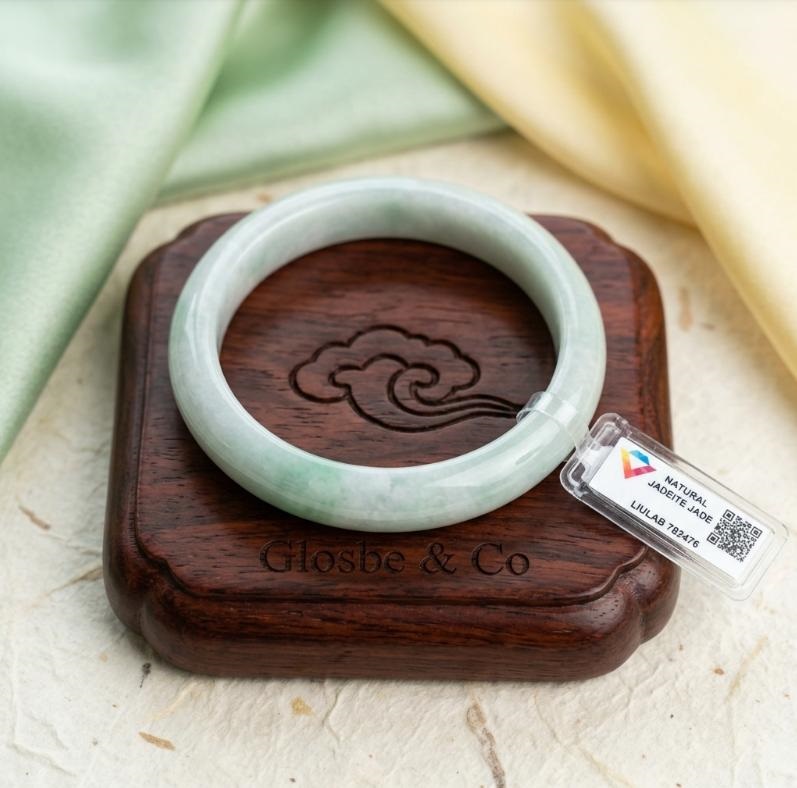 Vòng tay ngọc Phỉ thuý tự nhiên chuẩn chất lượng.