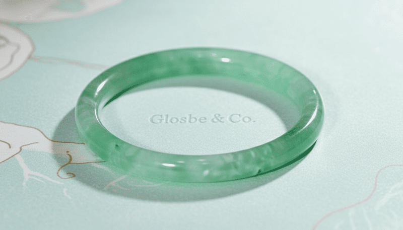 Vòng phỉ thúy xanh lý mang lại may mắn và tài lộc cho người mệnh Mộc