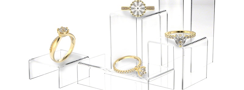 Nhẫn cầu hôn kim cương thiên nhiên GIA vỏ vàng 18K tinh xảo
