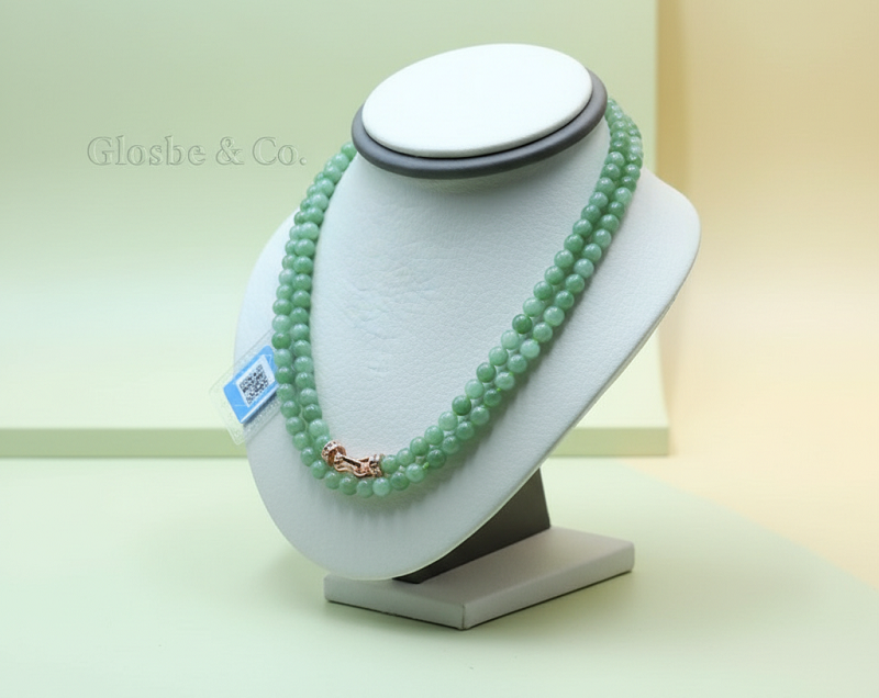 Chuỗi hạt phỉ thuý 108 hạt mang đến sự tĩnh tại, an yên