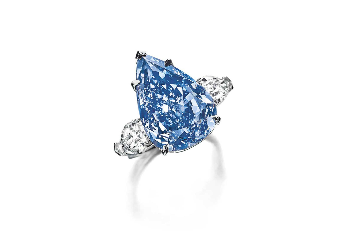 Viên kim cương The Winston Blue Diamond